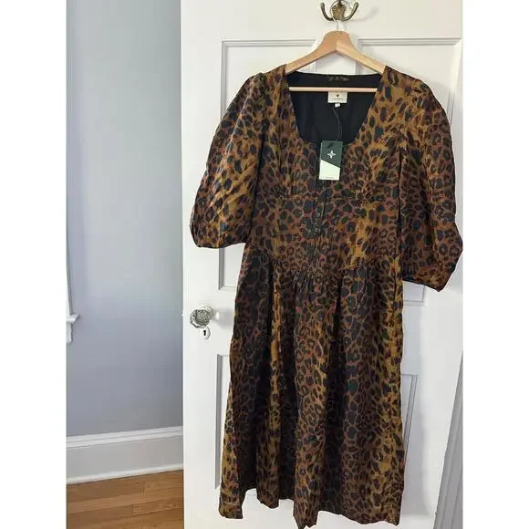 Tuckernuck Brown Leopard Print Dress - Picture 5 of 6